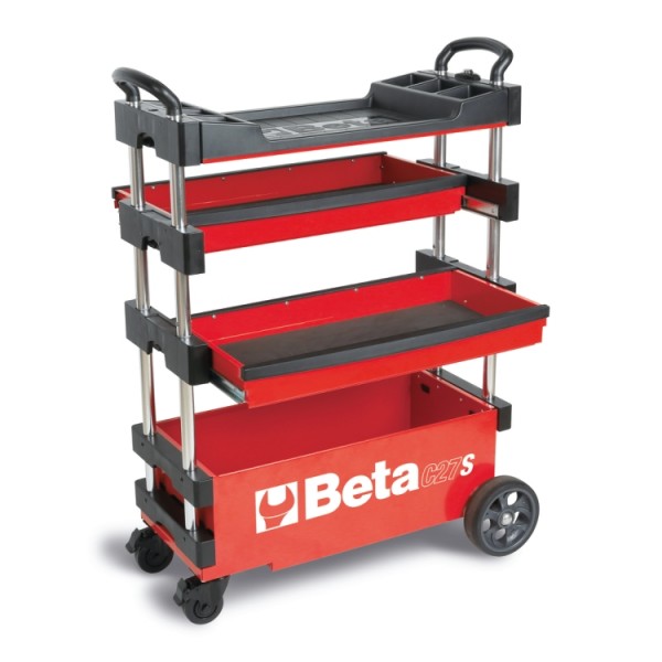 Beta 027000203 Foldable tool trolley for mobile work
