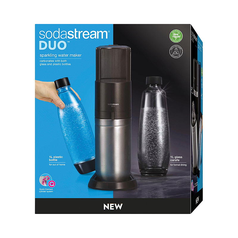 Sodastream Sodastream Kullsyremaskin, Duo sort CQC