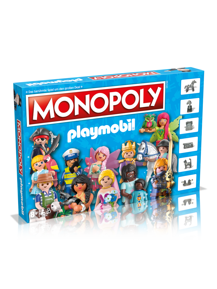 Winning Moves Monopoly - Playmobil   6 extra Spielfiguren in mehrfarbig günstig kaufen onesize