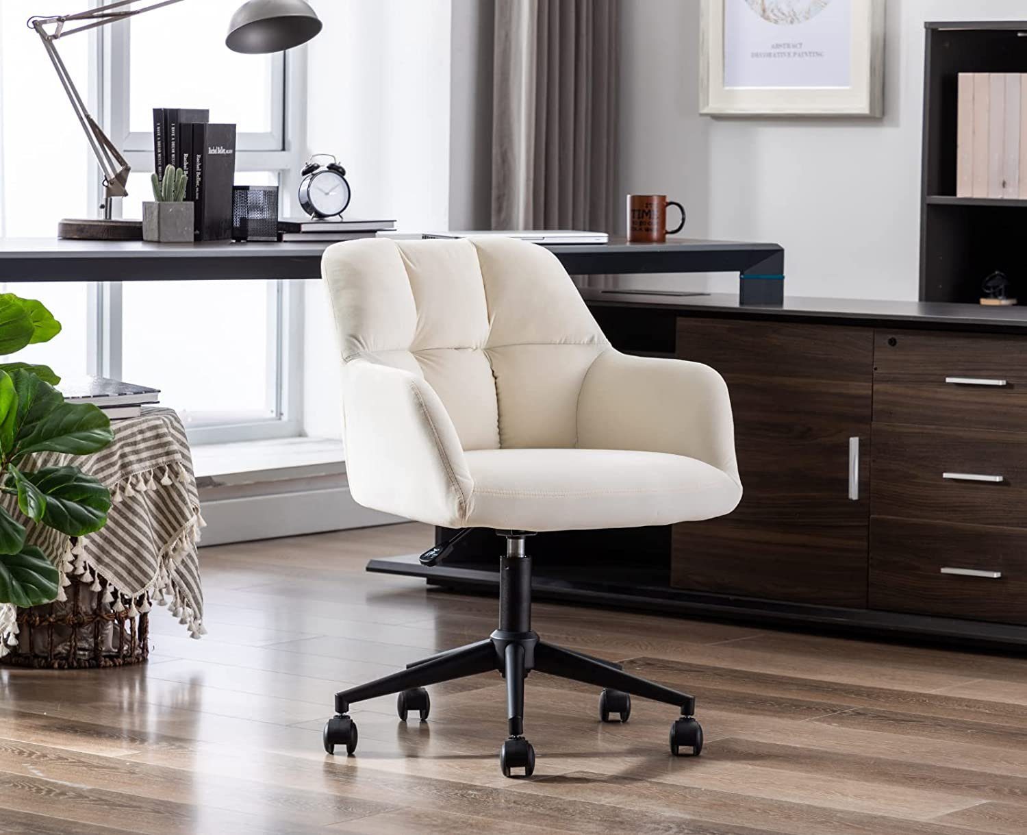 WAHSON OFFICE CHAIRS Bürostuhl Samt Bürostuhl Schreibtischstuhl Drehstuhl