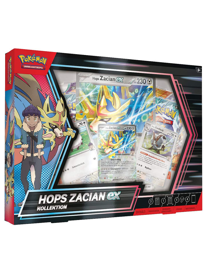 Pokémon Hops Zacian-EX Kollektion | Pokemon | Sammel-Karten | Edition deutsch günstig kaufen onesize