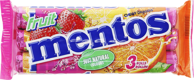 Mentos Fruit vegan