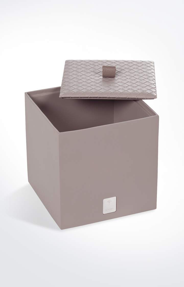 Große Kosmetik-Box Bathline, Grau-Rosé