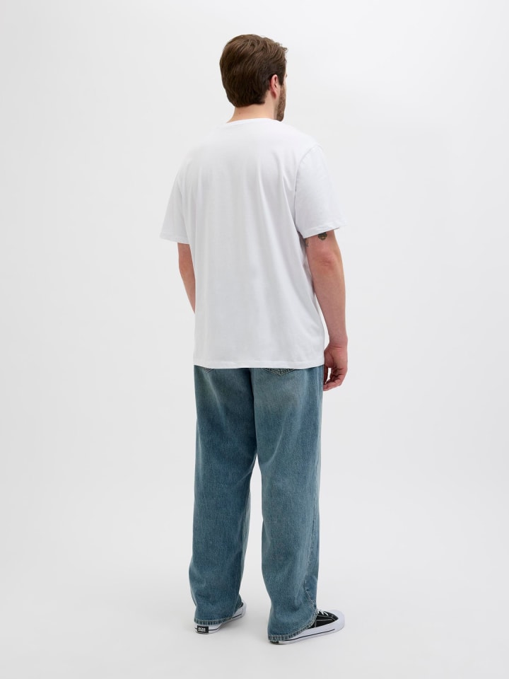 JACK & JONES PLUS T-shirt in White 1 günstig kaufen
