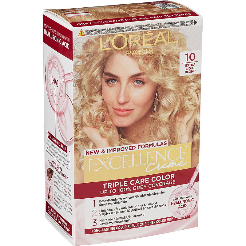 Loreal L'Oréal hårfarge 10 ekstra lysblond