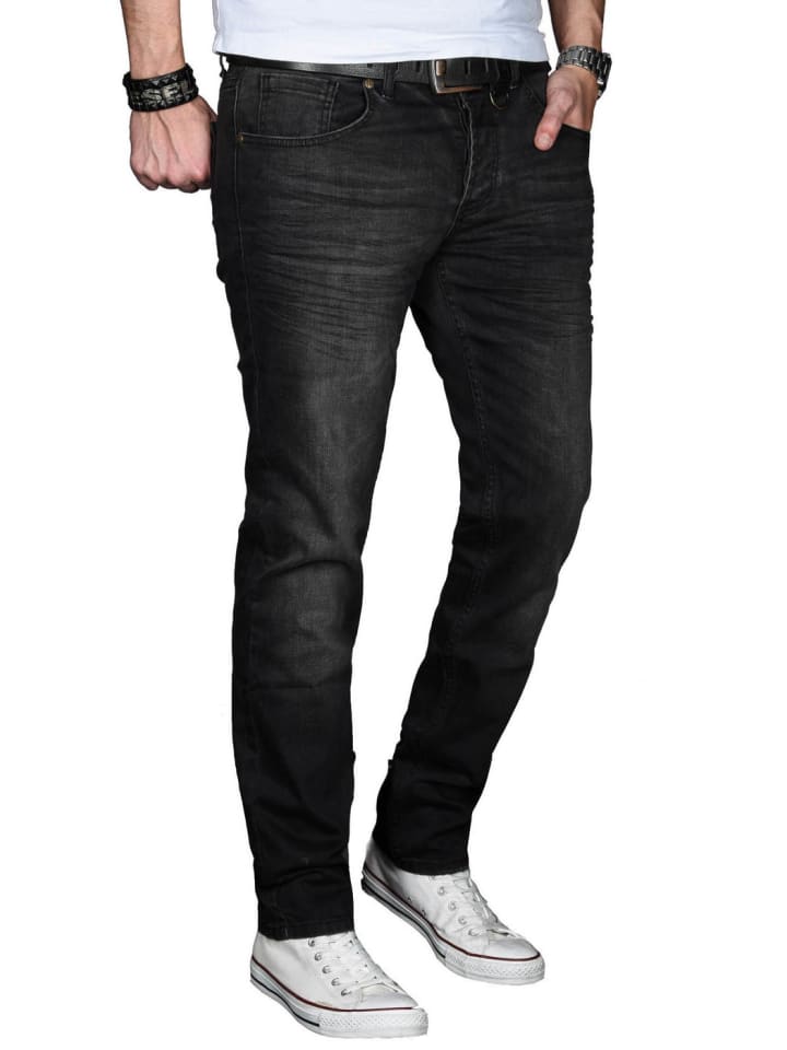 Alessandro Salvarini Jeans Salvarini-Basic-Multi in Schwarz günstig kaufen