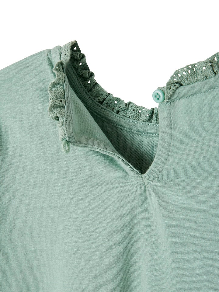 vertbaudet Bluse in Grün günstig kaufen