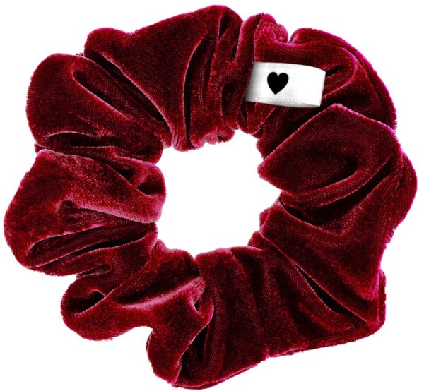 Bellody Original Scrunchies Bordeaux Red Haargummi
