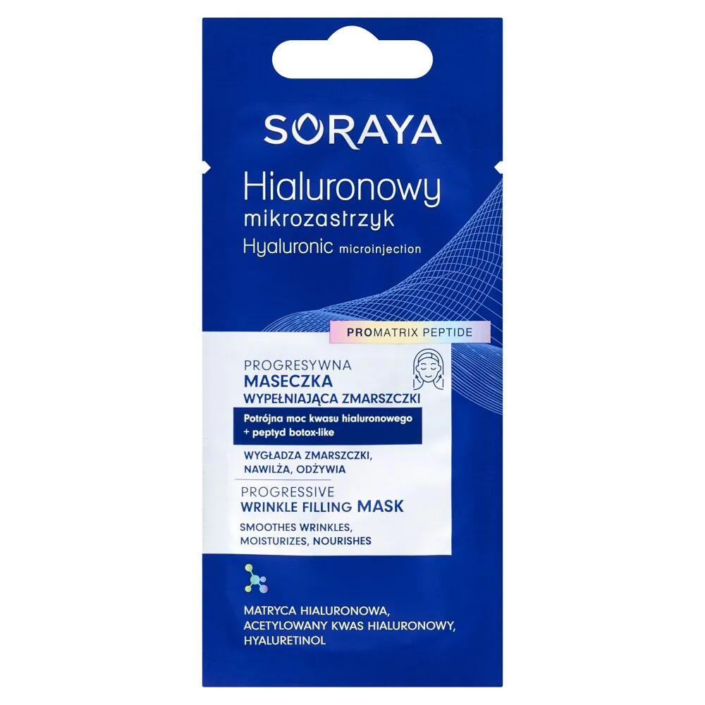 Soraya Hyaluronic Microinjection Wrinkle Filling Face Mask
