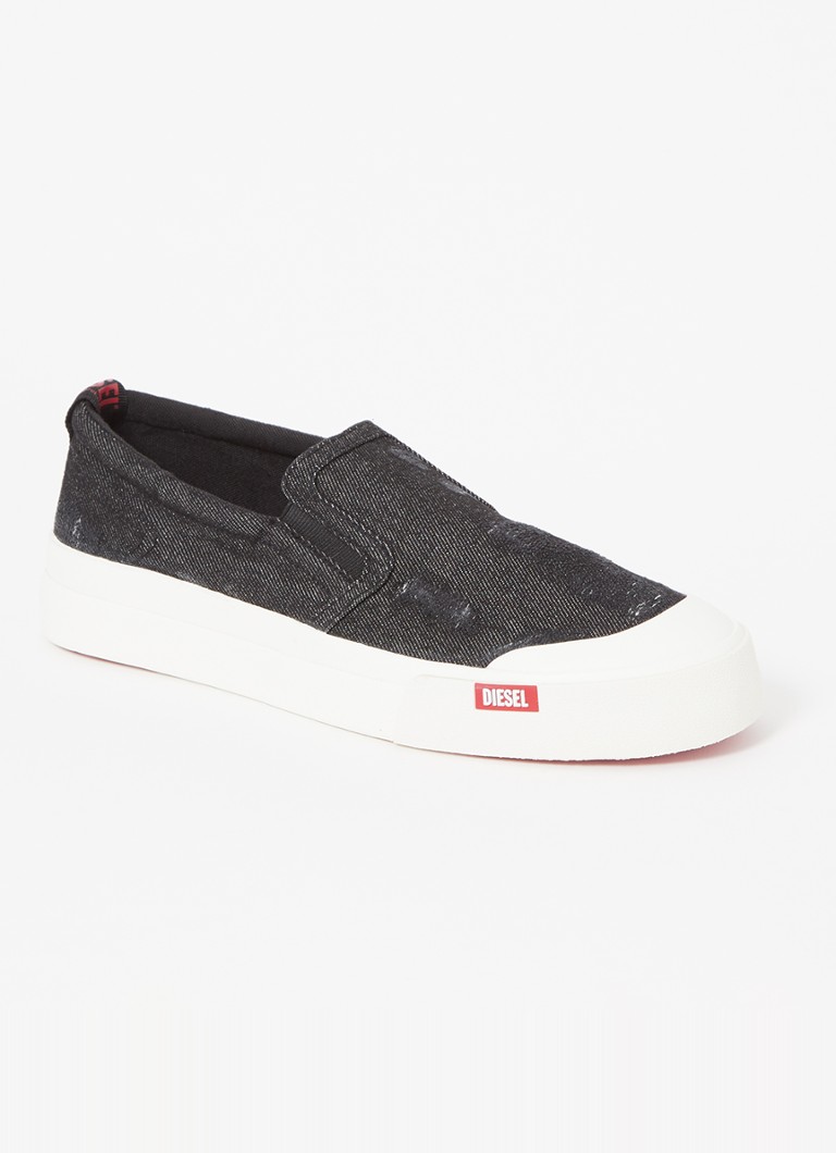 Mocasini Diesel S-Athos din denim