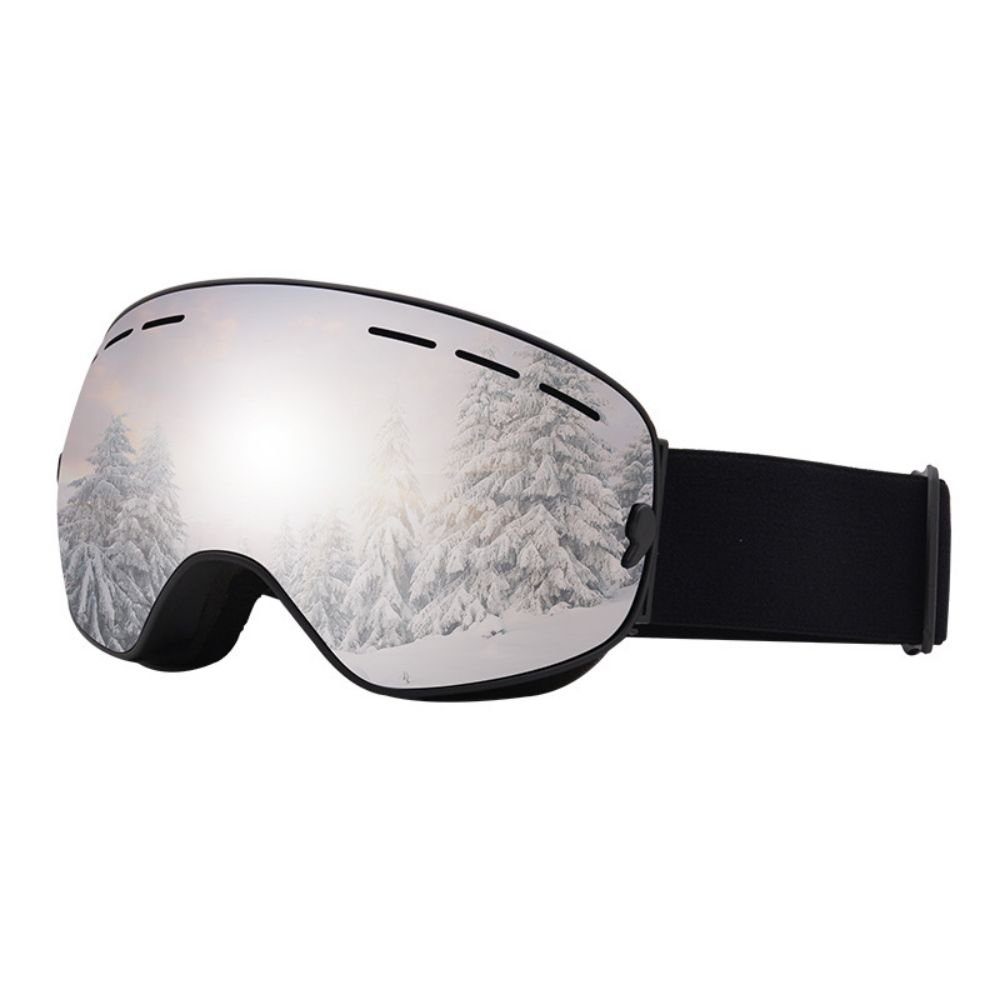 Lamon Skibrille OTG Ski Goggles-Over Glasses Ski/Snowboard Goggles, for Men,Women&Youth-100% UV Protection