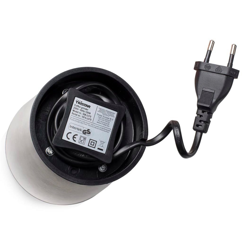 DOTMALL Kaffeemühle Tristar Elektrische Kaffeemühle scharfe Edelstahlklingen