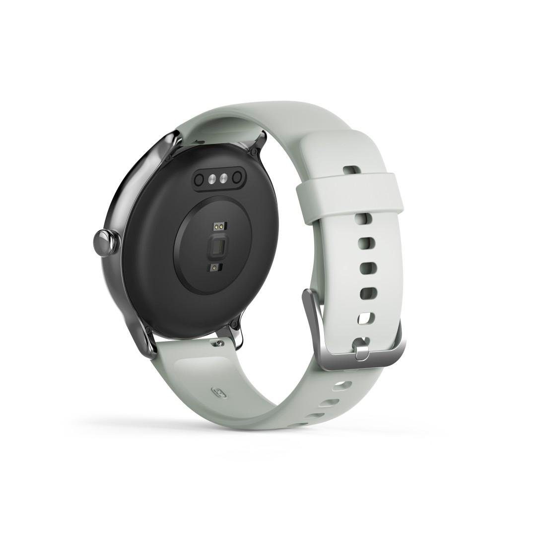 Hama Smartwatch Damen Herren, Fitnesstracker, wasserdicht, Blutsauerstoff Smartwatch (2,79 cm/1,09 Zoll), Herzfrequenz, Timer, Schritte, Kalorien, Schlaf, Stress, Tempo, Musik
