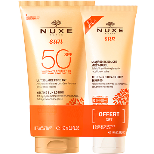 NUXE Sun Set Milch LSF 50 After Sun 100ml 2023  1 P  Kombipackung