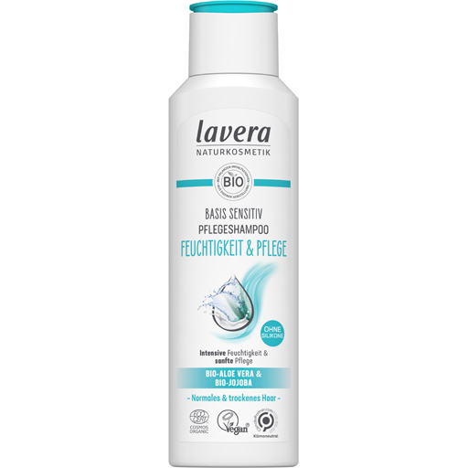 LAVERA Pflegeshampoo basis sens. Feuchtigkeit & Pflege  250 ml  Shampoo