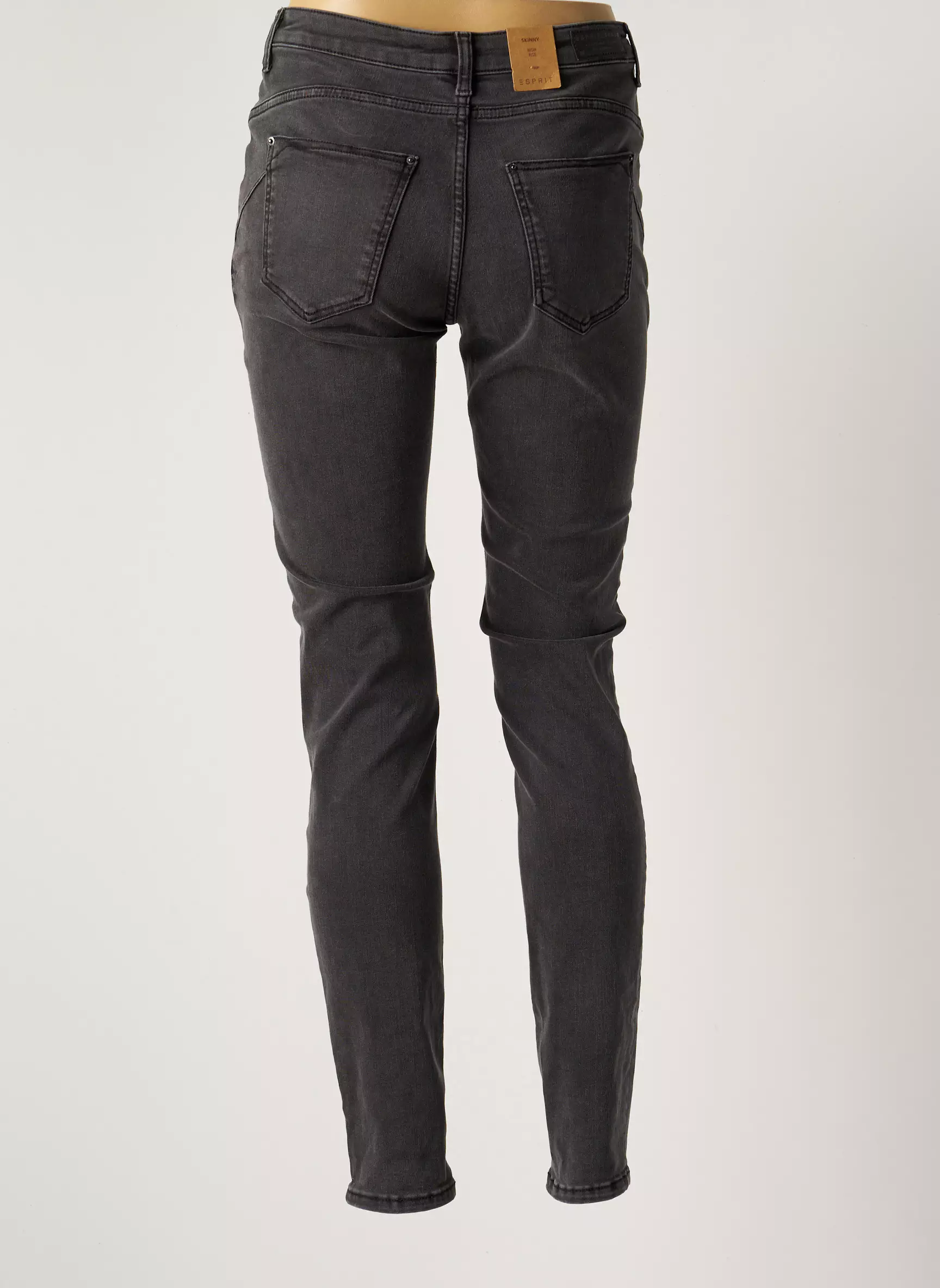 Esprit Jeans Skinny Femme couleur gris
