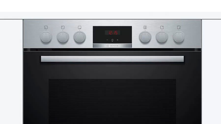 BOSCH Elektro-Herd-Set HND411LS62, mit Teleskopauszug nachrüstbar