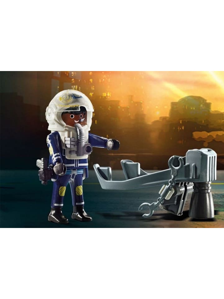 Playmobil Polizei-Jetpack: Festnahme des Kunsträubers in Mehrfarbig ab 5 Jahre günstig kaufen onesize