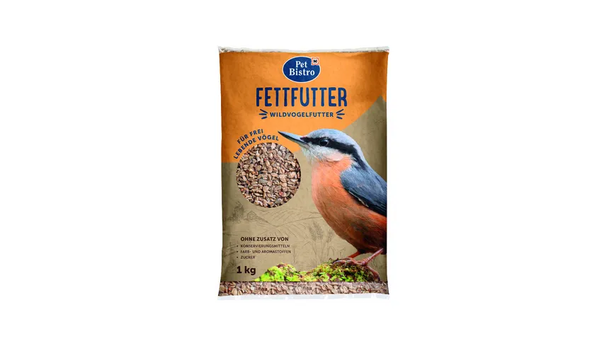 Pet Bistro Vogelfutter Fettfutter 1 kg