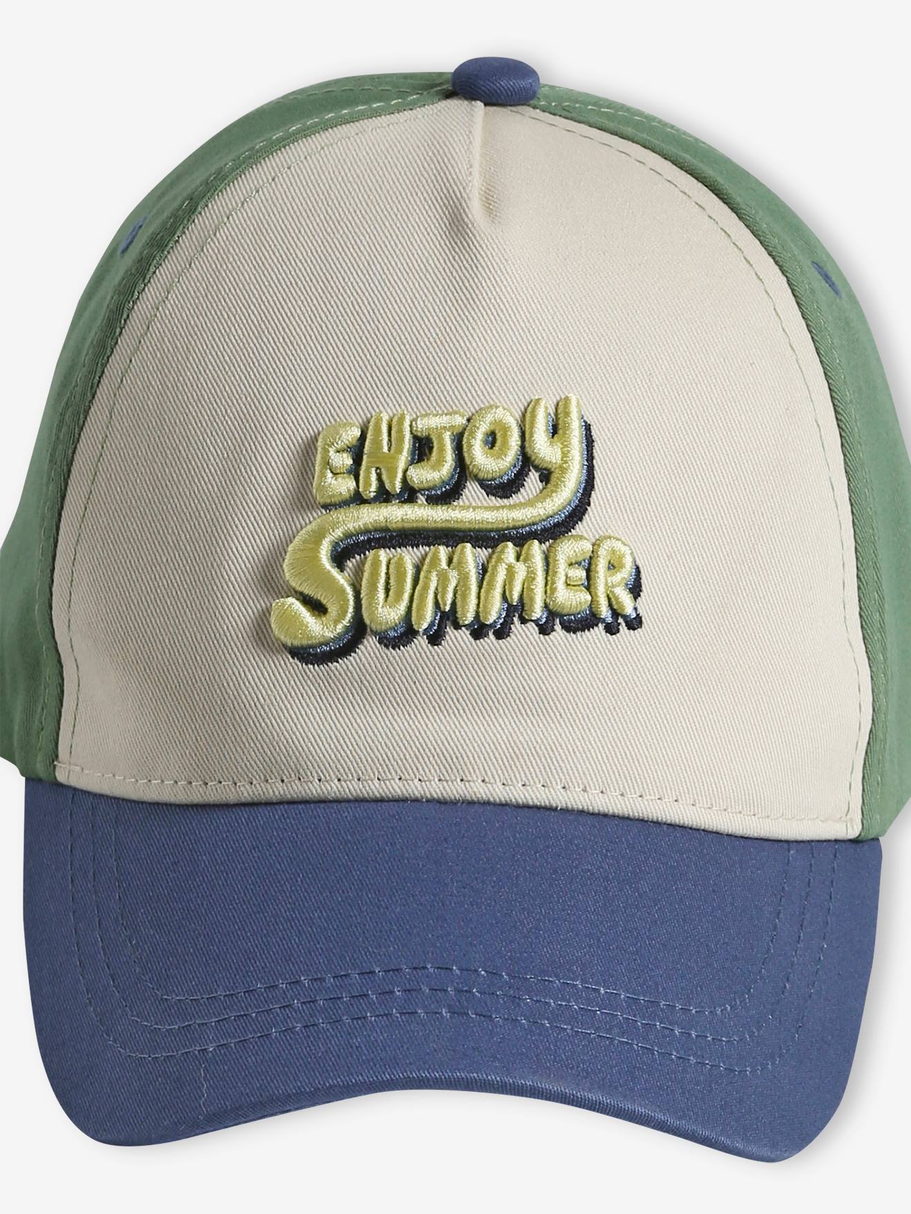 Vertbaudet Jungen Cap Enjoy Summer - mehrfarbig