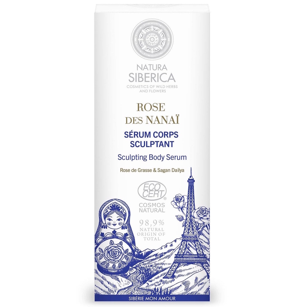 Natura Sibérica Rose des Nanaï Sérum Corps Sculptant