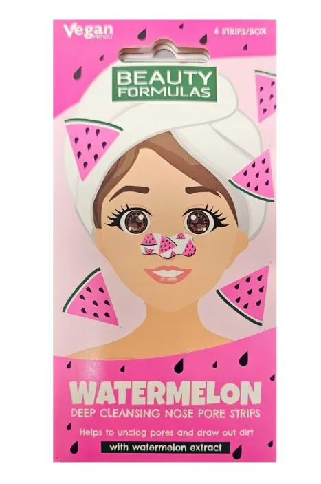 Strisce per la pulizia profonda del naso al gusto di anguria di Beauty Formulas