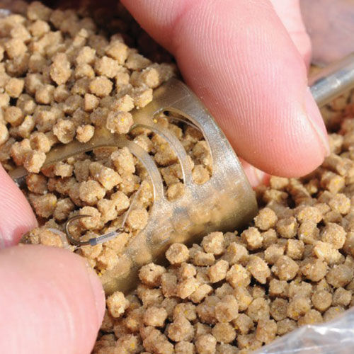 Pellet feeder coup guru in line pellet
