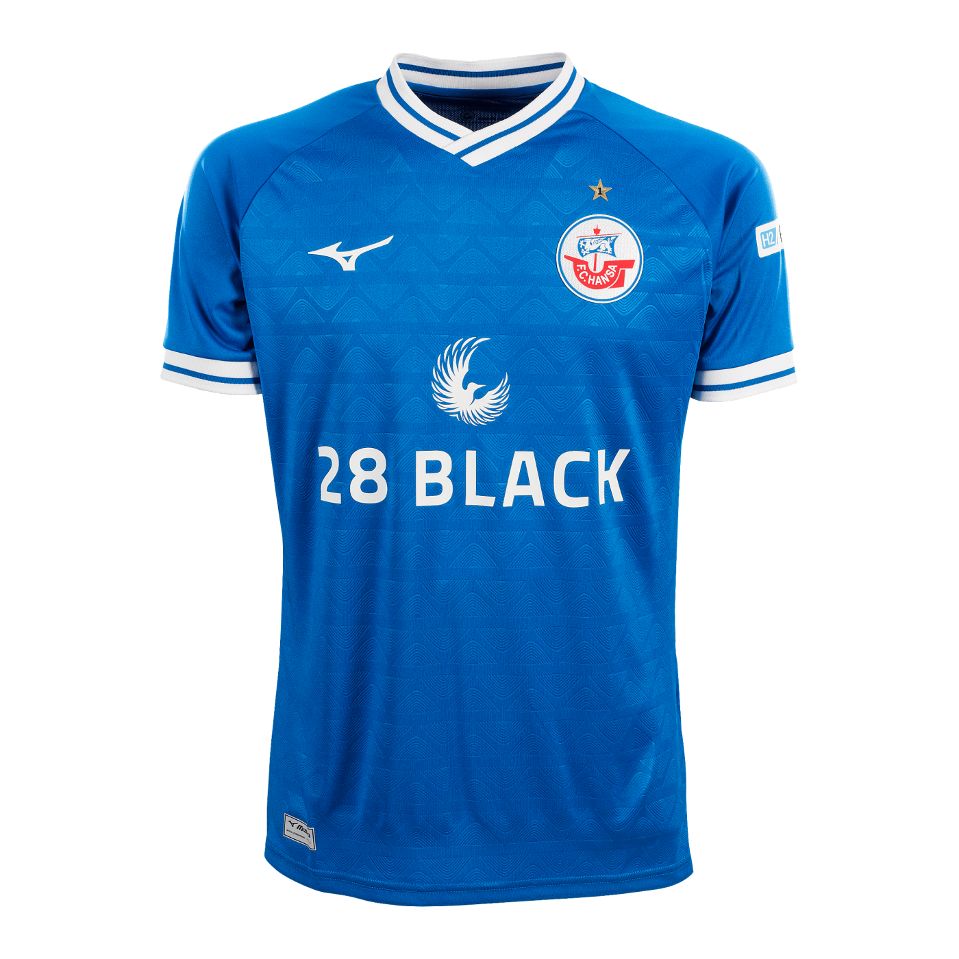 Mizuno Hansa Rostock Trikot Home 2024/2025 Blau F22