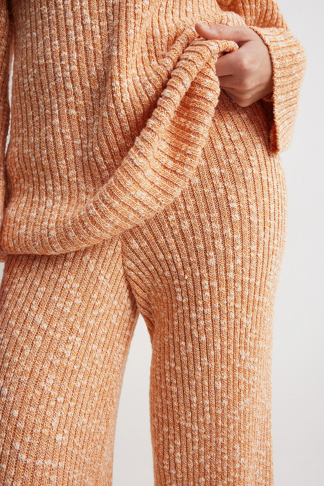 Gestrickte, lockere Hose