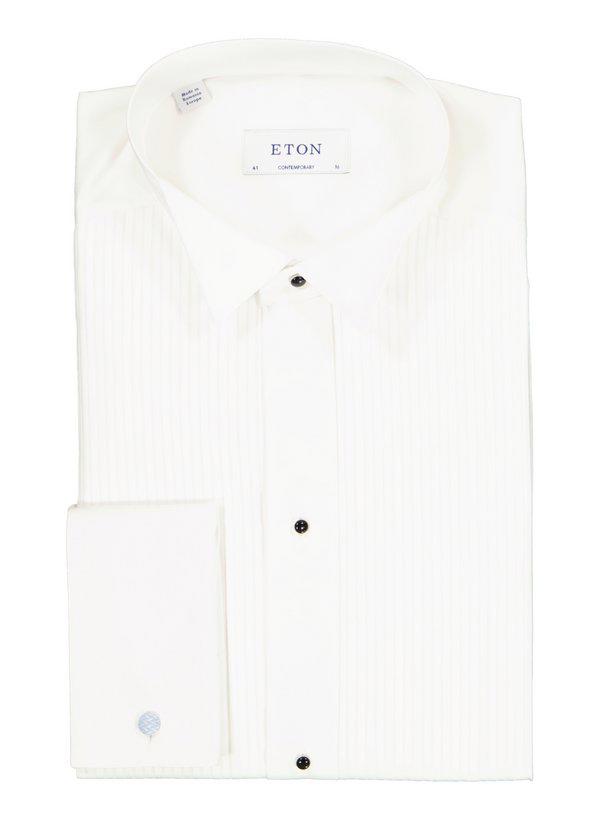 ETON, Smokinghemd, Contemporary Fit, Baumwolle, weiß