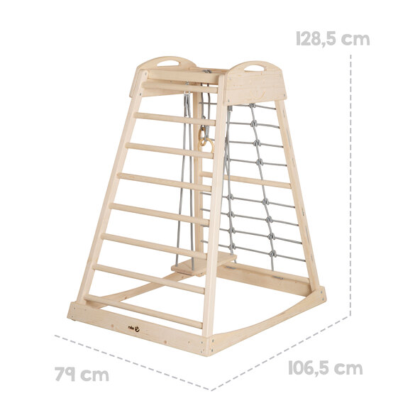 Indoor Klettergerüst, Holz