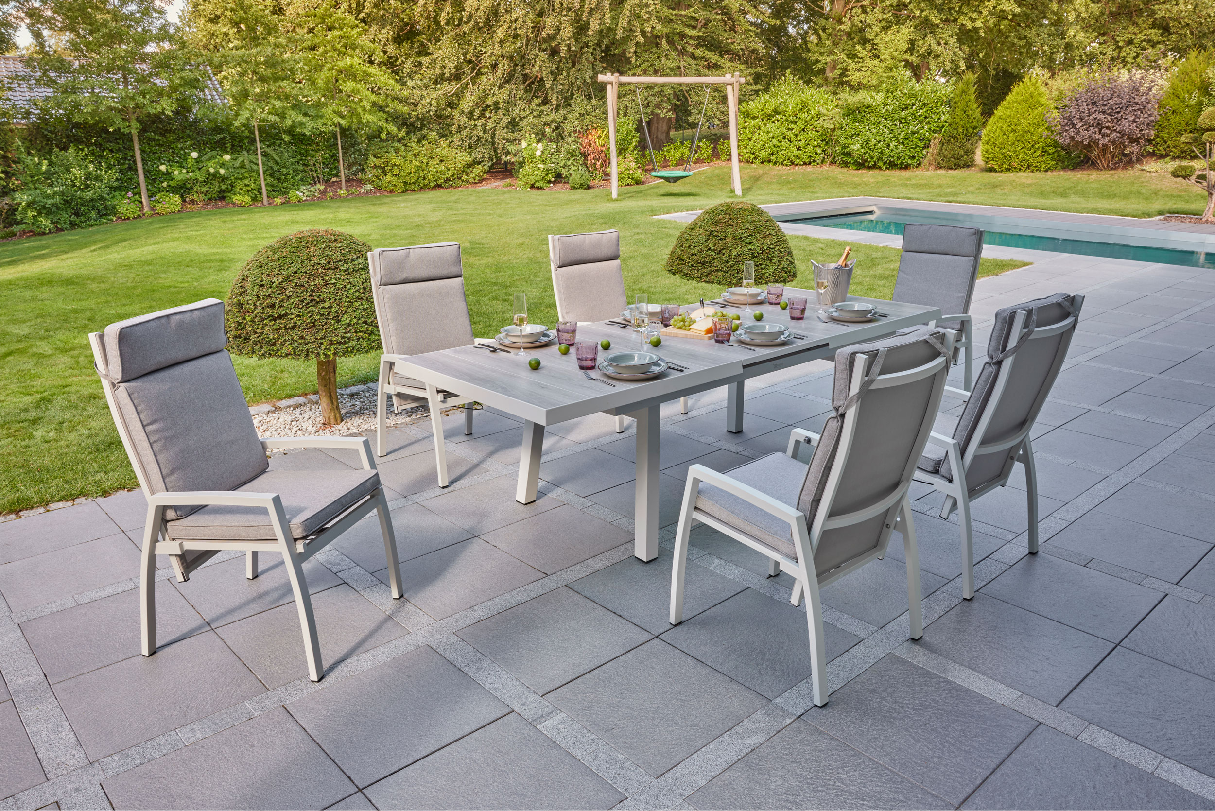 OUTDOORGartensessel Rückenverstellung