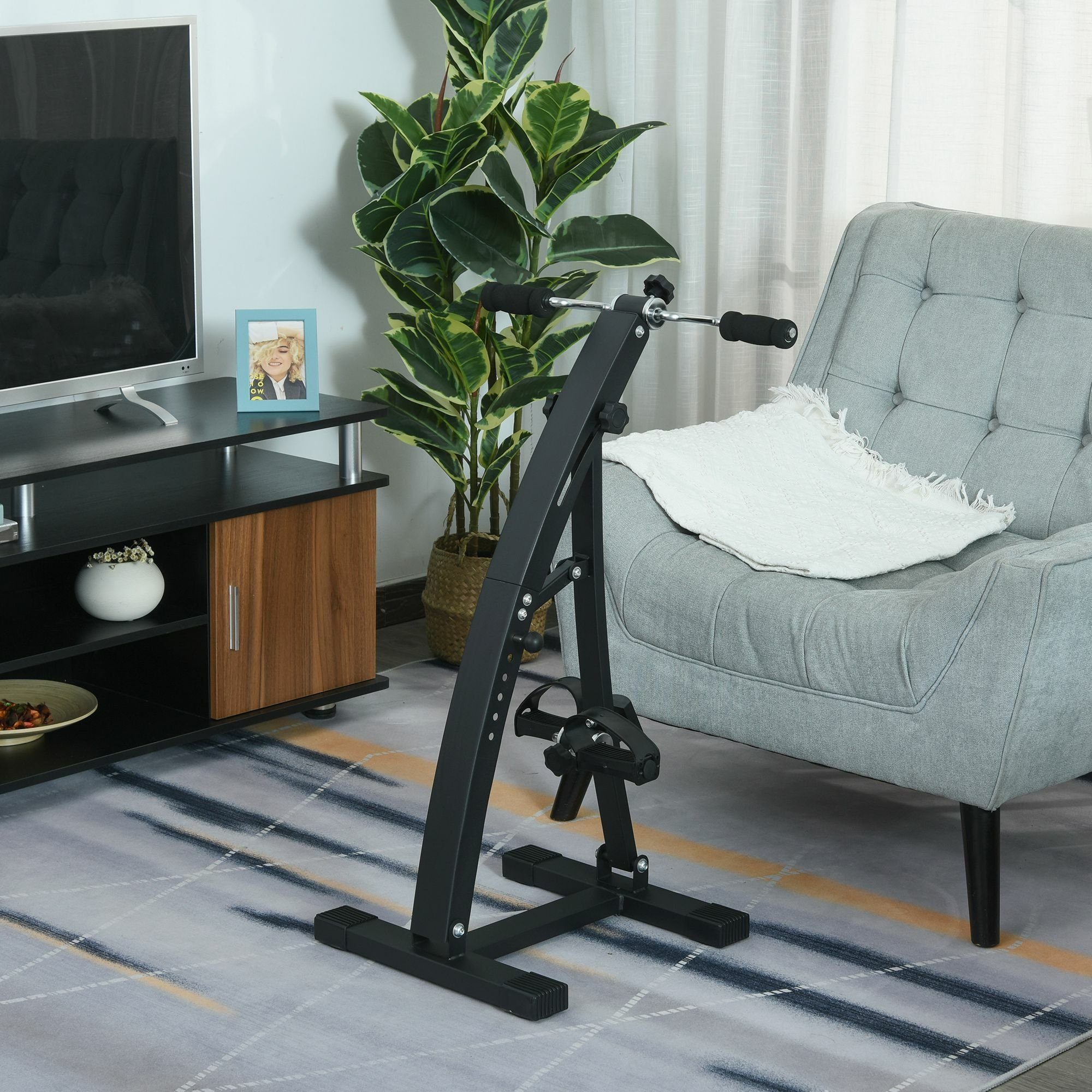 HOMCOM Heimtrainer Bewegungstrainer für Senioren