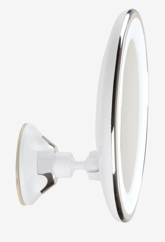 VEDDIGE Miroir de maquillage VEDDIGE avec LED Ø20xH22cm blanc