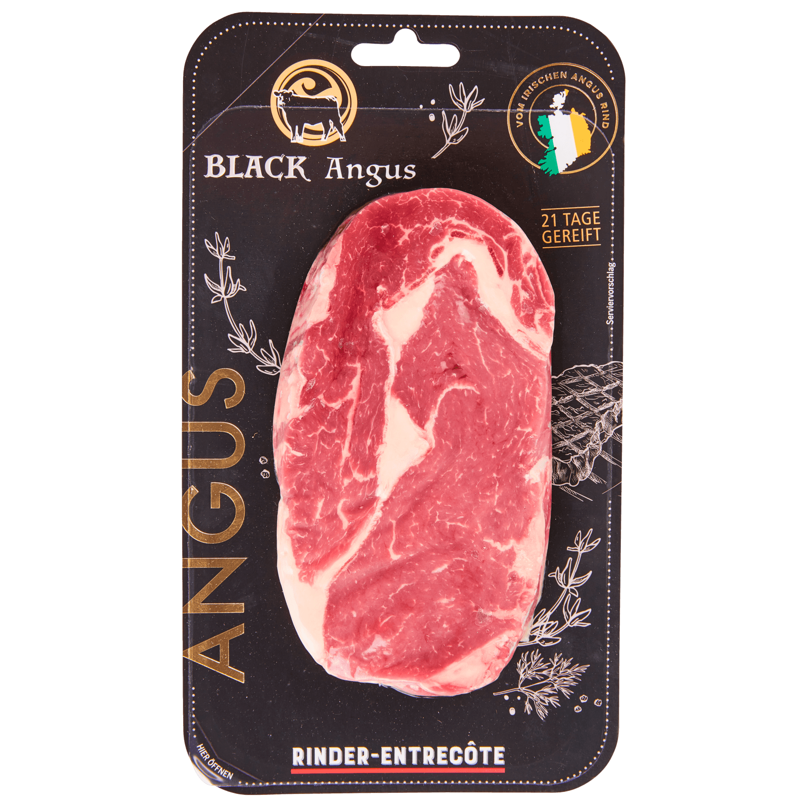 Black Angus Rinder-Entrecôte ca. 250g