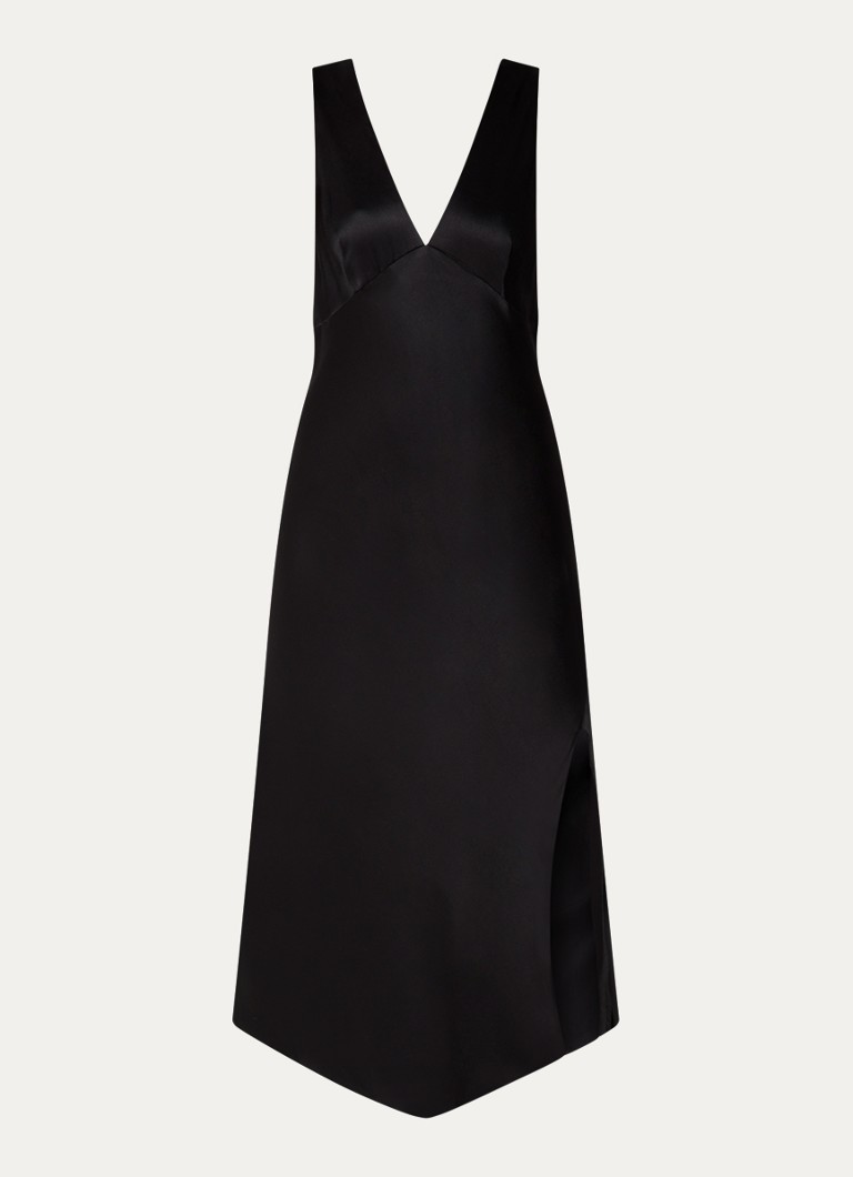 Rails Monique satin dress with slit