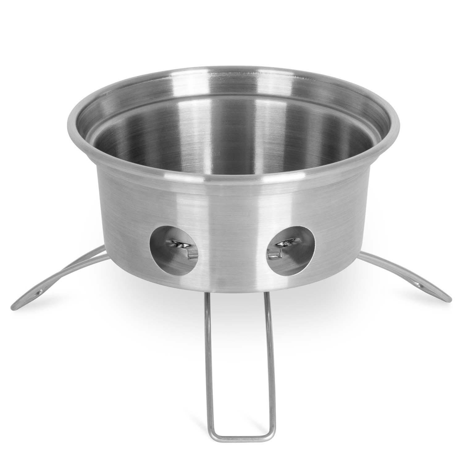 Petromax Wasserkessel Feuerkanne fk-le75 Edelstahl 0,75 Liter, Edelstahl