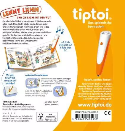tiptoi® Lenny Lamm und die Sache mit der Wut