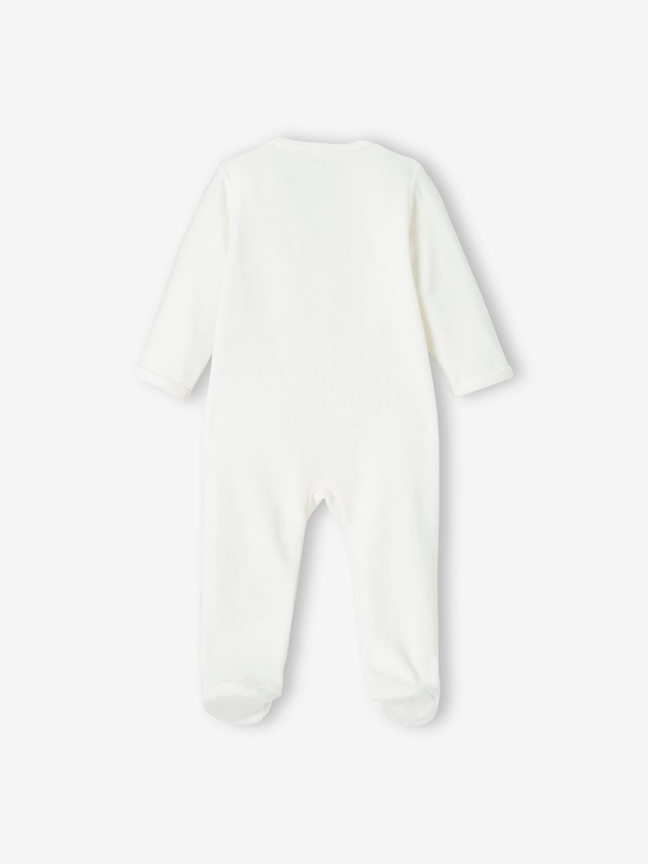 Lot de 2 dors-bien bébé en velours lot vert céladon