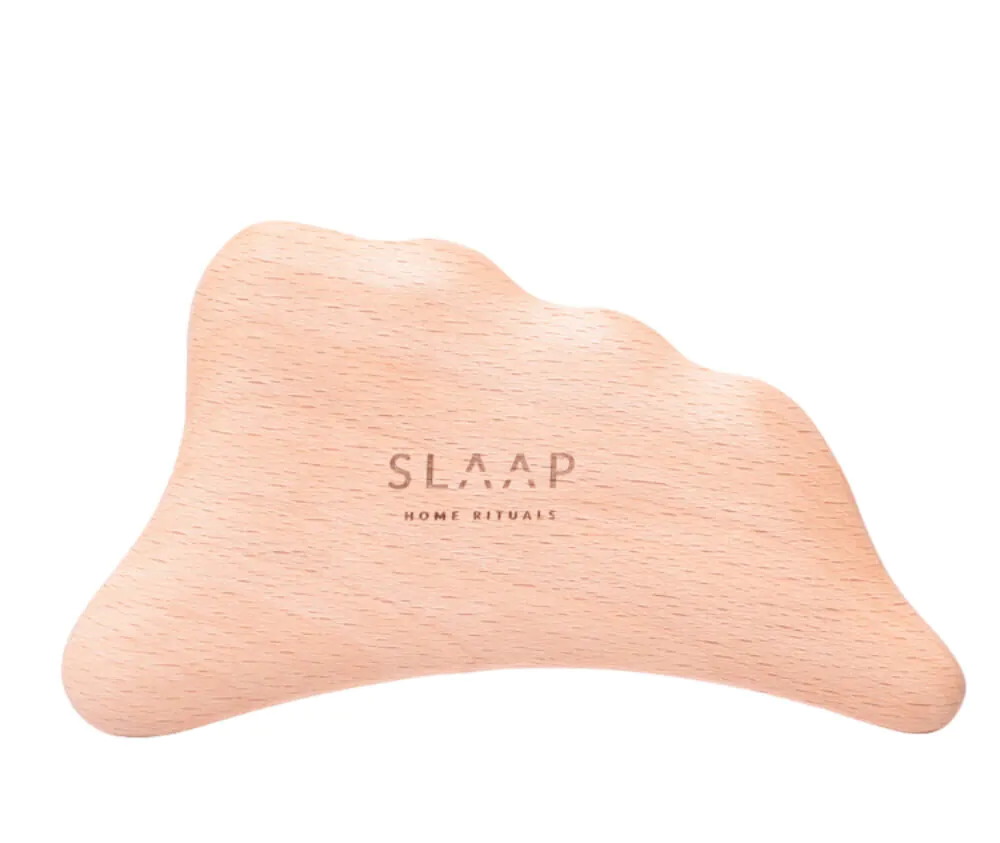 SLAAP medinė Gua Sha kūno masažo plokštelė