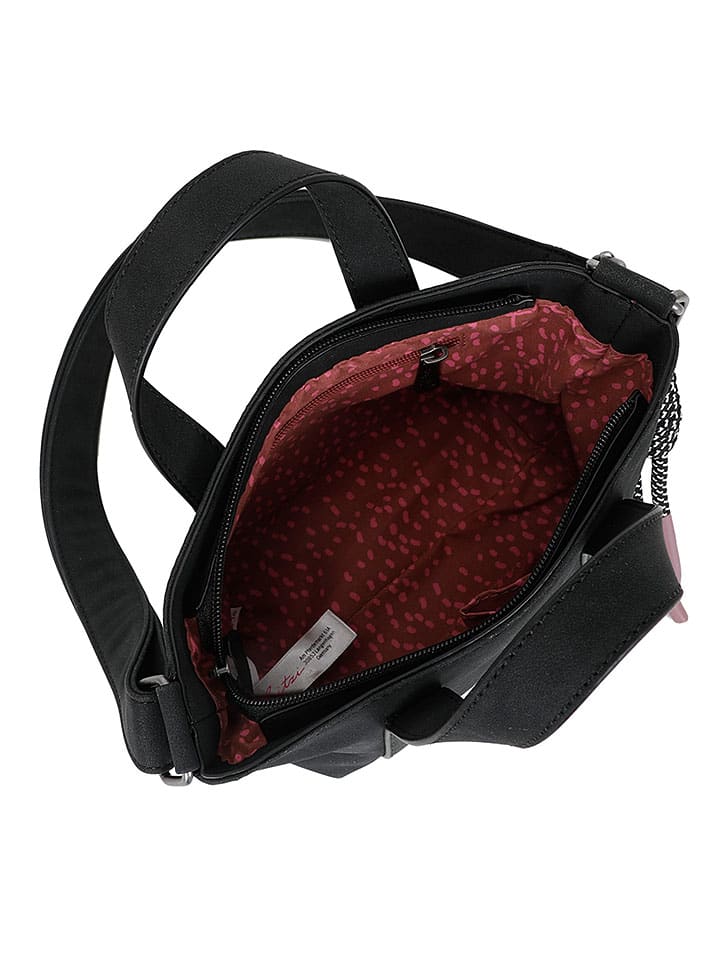 Fritzi aus Preußen Schultertasche in Schwarz - (B)12 x (H)28 x (T)22 cm günstig kaufen onesize