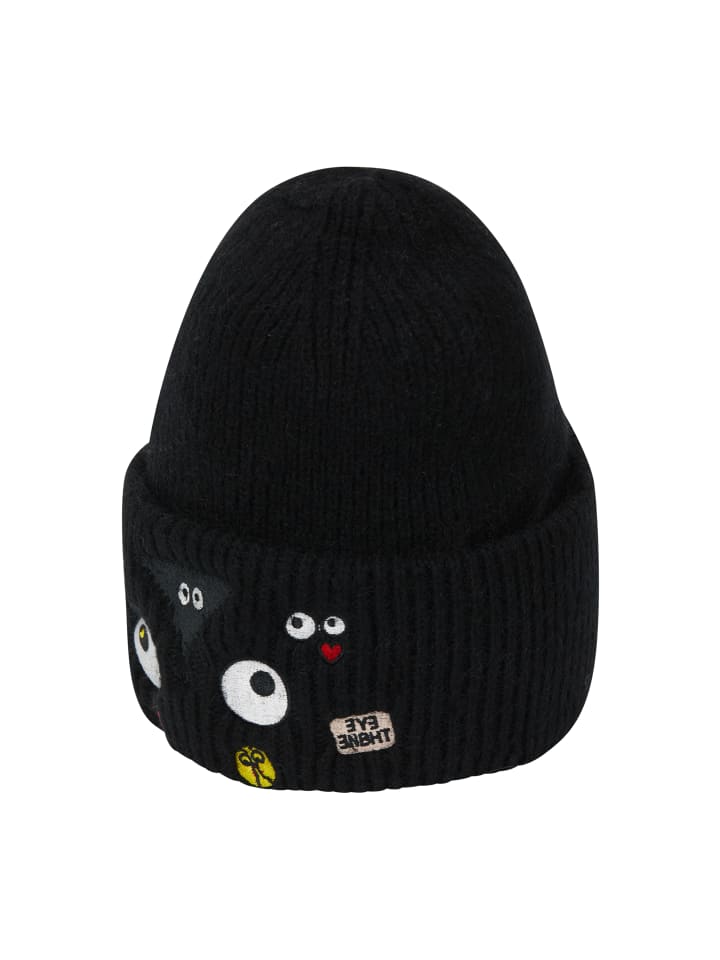 myMo Beanie Beanie in Black günstig kaufen onesize