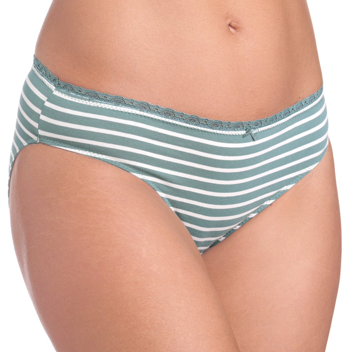 5 Damen Slips in verschiedenen Dessins