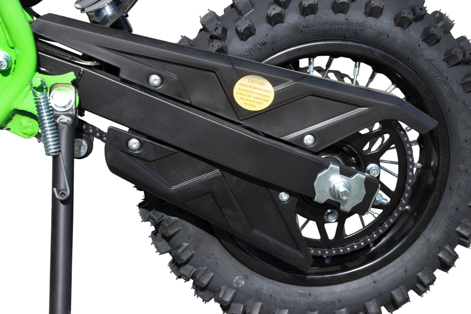 Nitro Motors Dirt-Bike Jafaar XXL Tuning 60cc 12/10 Zoll Pullstart Dirtbike Crossbike, 1 Gang