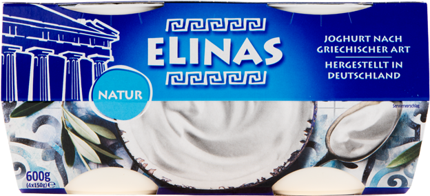 Elinas Joghurt nach griechischer Art Natur