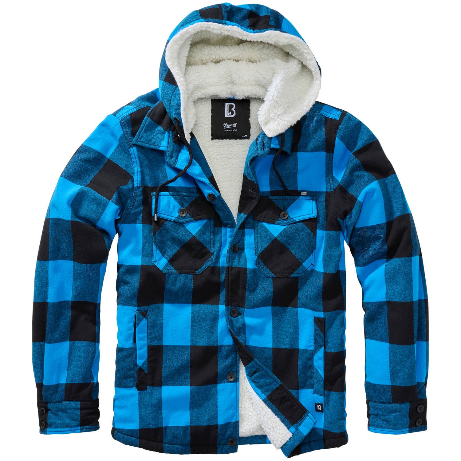Hooded Lumberjacket mit Teddyfutter