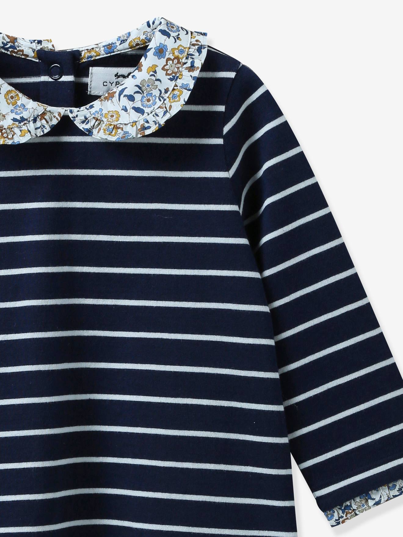 Marinière bébé tissu Liberty®