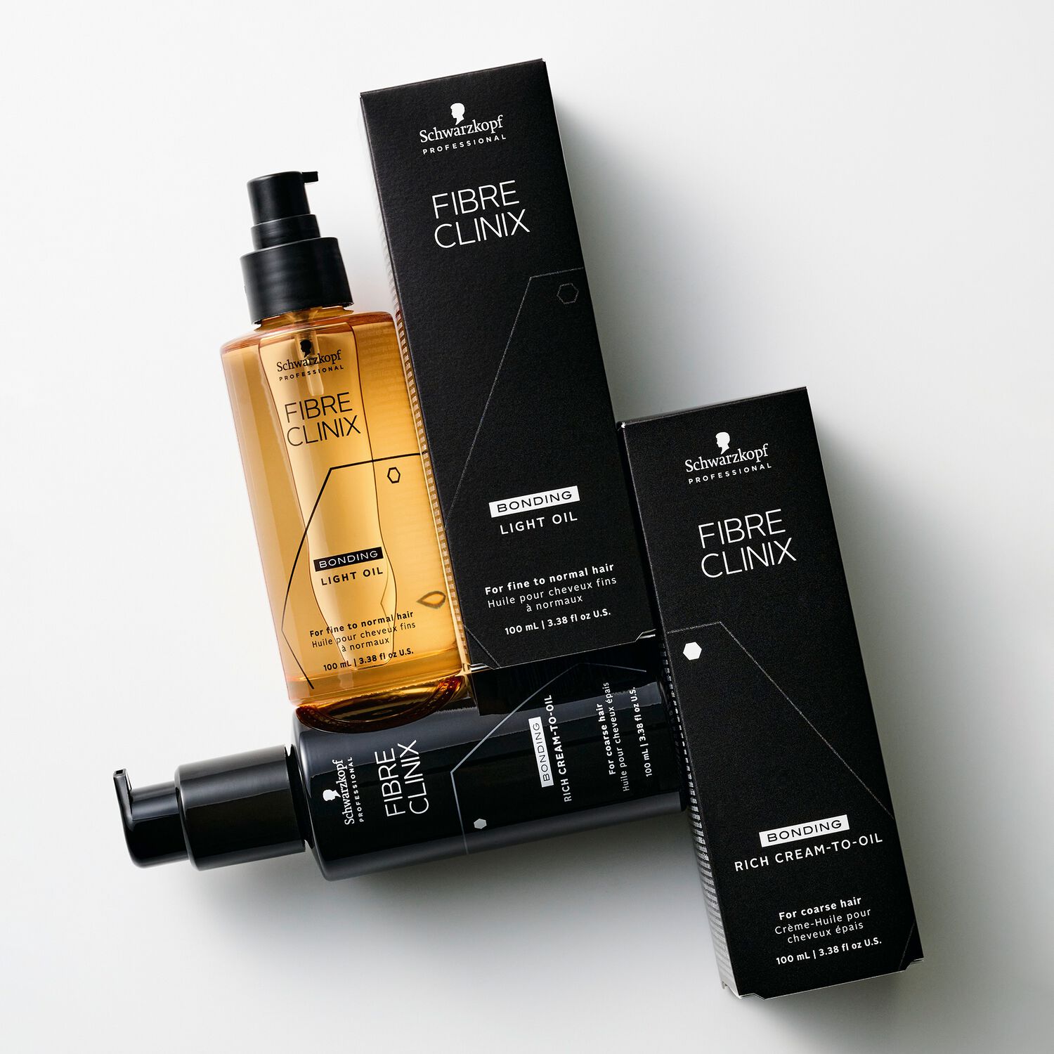 Schwarzkopf Professional Fibre Clinix Huile de Soin Légère