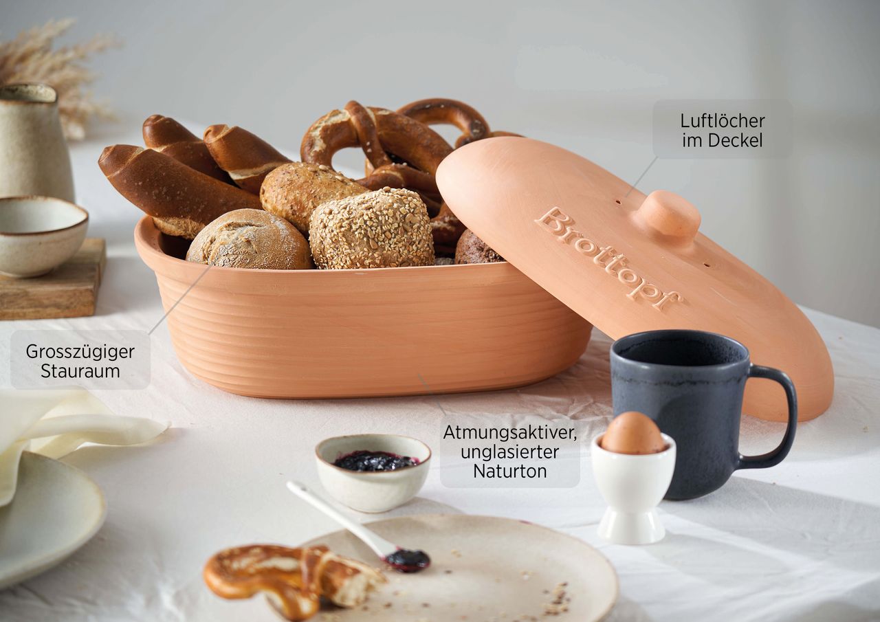 Mäser Brottopf oval mit Deckel