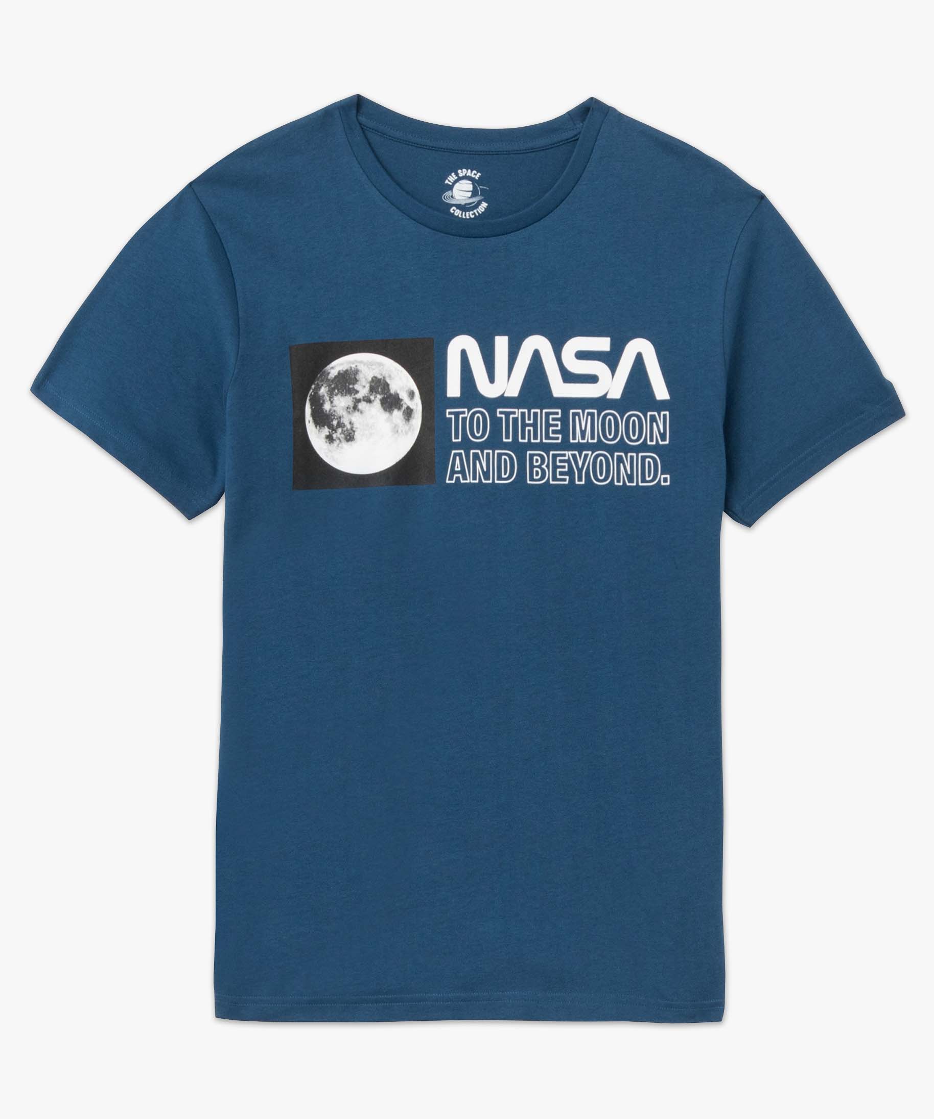 Tee-shirt homme avec motif de l’espace - Nasa bleu | GEMO